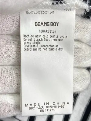 BEAMS BOY/ビームスボーイ/Tシャツ/カットソー/トップス/ホワイト/2