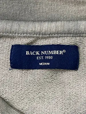 BACK NUMBER/バックナンバー/スウェット/トップス/グレー/M