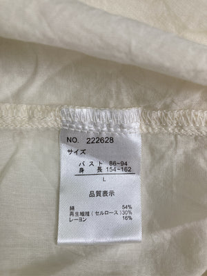 Shinetie/シャツ/ブラウス/トップス/アイボリー/L