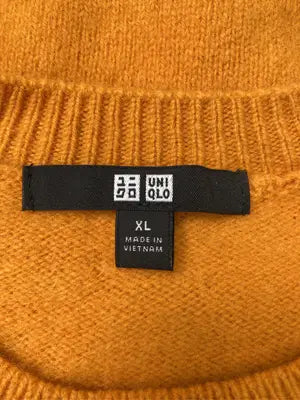 UNIQLO/ユニクロ/ニット/セーター/トップス/オレンジ/XL