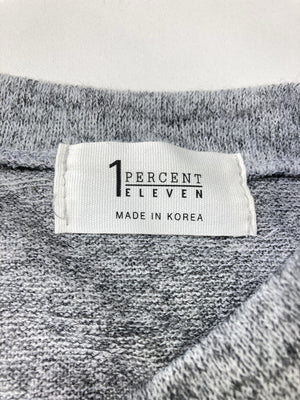 1PERCENT ELEVEN/ワンパーセントイレブン/Tシャツ/カットソー/トップス/グレー