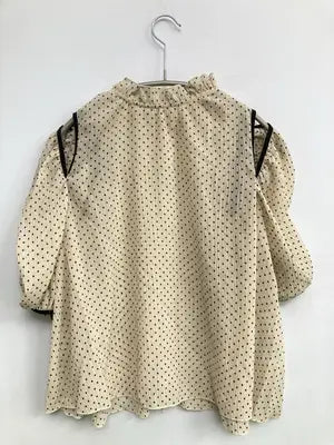 NICE CLAUP/ナイスクラップ/シャツ/ブラウス/トップス/ベージュ/F