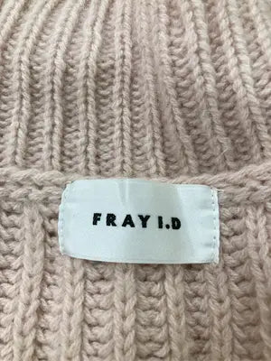 FRAYI.D/フレイアイディー/ニット/セーター/トップス/ピンク/ONE SIZE