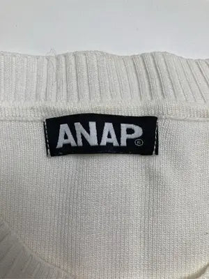 ANAP/アナップ/ノースリーブ/トップス/ホワイト/F