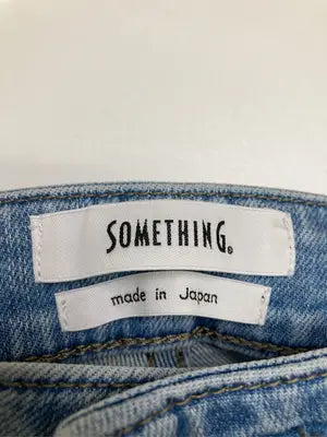 SOMETHING/サムシング/デニムパンツ/パンツ/スカイブルー/L