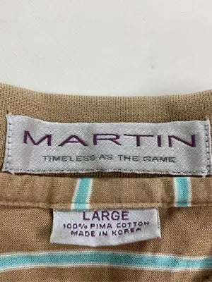 MARTIN/ポロシャツ/トップス/ベージュ/LARGE