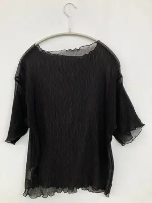 MAJESTIC LEGON/マジェスティックレゴン/Tシャツ/カットソー/トップス/ブラック/F
