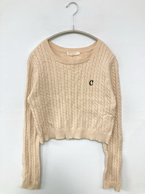 Chico/チコ/ニット/セーター/トップス/ベージュ/F