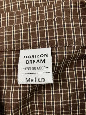 HORIZON DREAM/シャツ/ブラウス/トップス/ブラウン/Medium