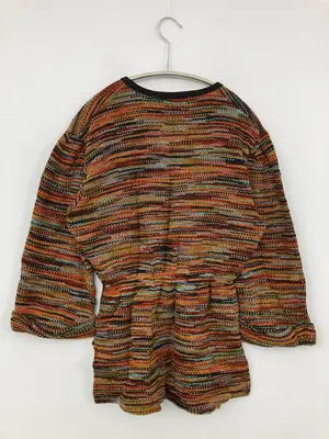 Melmo/ニット/セーター/トップス/オレンジ