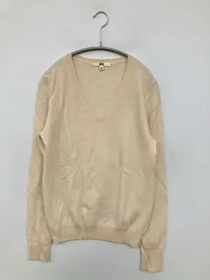UNIQLO/ユニクロ/ニット/セーター/トップス/ベージュ/S
