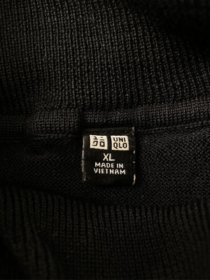 UNIQLO/ユニクロ/ニット/セーター/トップス/ブラック/XL