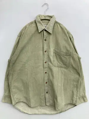STOCK RANGE/シャツ/ブラウス/トップス/ライトグリーン/M