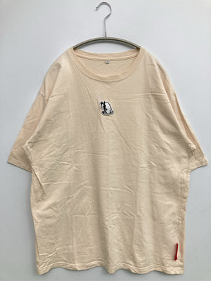 PEOPLE1/Tシャツ/カットソー/トップス/ベージュ/L