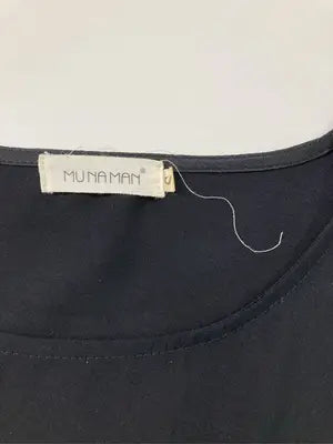 MUNA MAN/Tシャツ/カットソー/トップス/ブラック/S