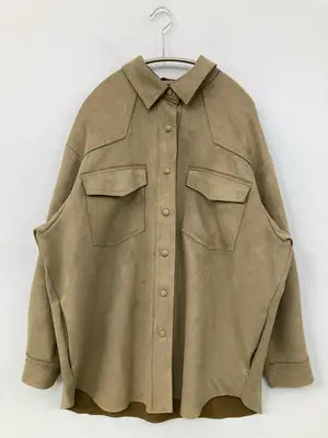 ZARA/ザラ/シャツ/ブラウス/トップス/ベージュ/M