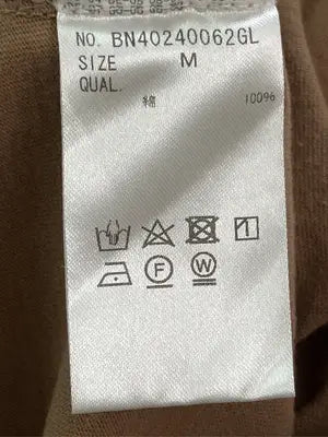 BACK NUMBER/バックナンバー/Tシャツ/カットソー/トップス/ブラウン/MEDIUM