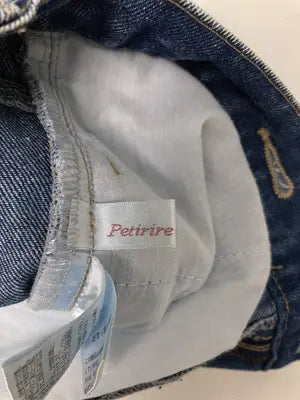 Petirire/デニムパンツ/パンツ/ブルー/ウエスト58~64