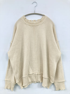 cepo/セポ/ニット/セーター/トップス/アイボリー/M