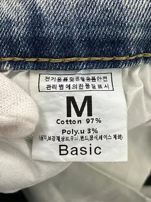 remix denim/デニムパンツ/パンツ/ブルー/M