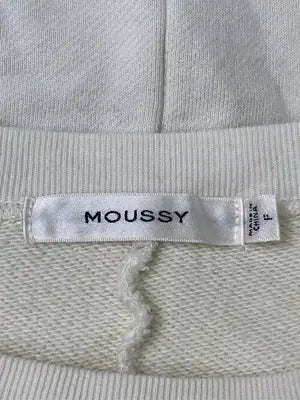 MOUSSY/マウジー/スウェット/トップス/アイボリー/F