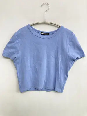 ZARA/ザラ/Tシャツ/カットソー/トップス/ブルー/M