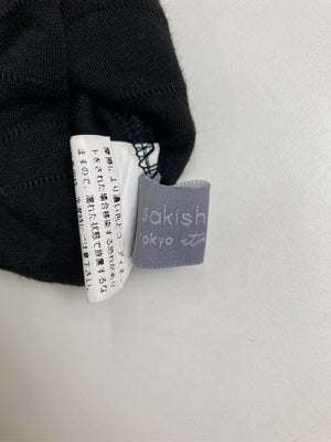 sakishima/サキシマ/Tシャツ/カットソー/トップス/ブラック
