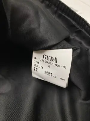 GYDA/ジェイダ/ショート/ミニスカート/スカート/ブラック/S