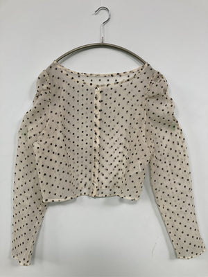 NICE CLAUP/ナイスクラップ/シャツ/ブラウス/トップス/ホワイト/F