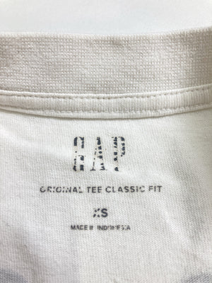 GAP/ギャップ/Tシャツ/カットソー/トップス/ホワイト/XS