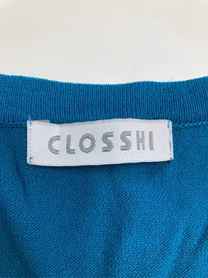 CLOSSHI/クロッシー/カーディガン/ボレロ/トップス/スカイブルー/LL