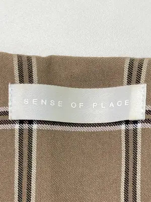 SENSE OF PLACE/センスオブプレイス/ノーカラージャケット/ジャケット/アウター/ブラウン/F