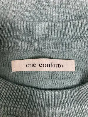 crie conforto/クリエコンフォルト/ニット/セーター/トップス/グリーン/S