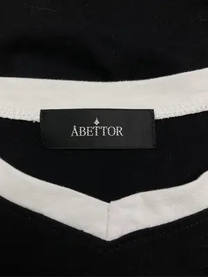 ABETTOR/Tシャツ/カットソー/トップス/ブラック/M（FREE）