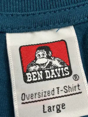 BEN DAVIS/ベンデイビス/Tシャツ/カットソー/トップス/ブルー/L
