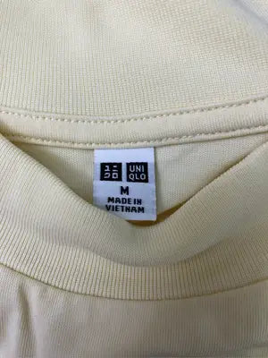 UNIQLO/ユニクロ/Tシャツ/カットソー/トップス/イエロー/M
