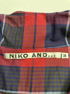 niko and .../ニコアンド/シャツ/ブラウス/トップス/レッド/M