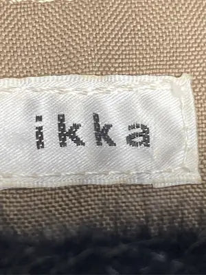 ikka/イッカ/ショルダーバッグ/バッグ/ブラック