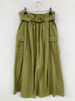 earth/アース/ロングスカート/スカート/カーキ/F