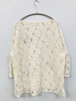 PERSON'S/パーソンズ/シャツ/ブラウス/トップス/アイボリー/M