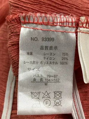 w closet/ダブルクローゼット/シャツ/ブラウス/トップス/レッド/M