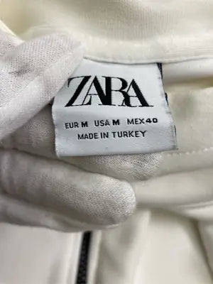 ZARA/ザラ/パーカー/トップス/ホワイト/M