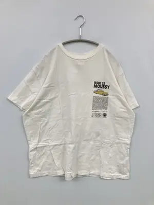 MOUSSY/マウジー/Tシャツ/カットソー/トップス/ホワイト/F