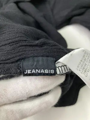 JEANASIS/ジーナシス/シャツ/ブラウス/トップス/ブラック/F