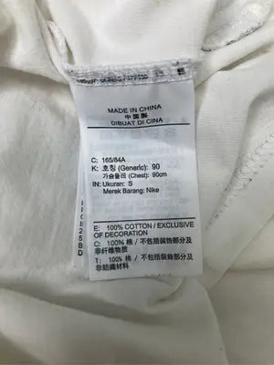 NIKE/ナイキ/Tシャツ/カットソー/トップス/ホワイト/S