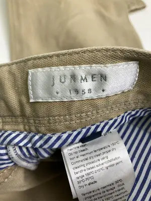 JUNMEN/ジュンメン/チノパンツ/パンツ/ベージュ/M