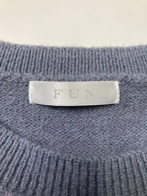 FUN/ファン/ニット/セーター/トップス/ブルー/F