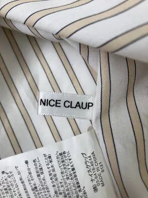 continuer de NICE CLAUP/コンティニューデナイスクラップ/シャツワンピース/ワンピース/ドレス/ベージュ/F