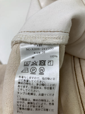 KBF/ケービーエフ/その他パンツ/パンツ/ホワイト/36