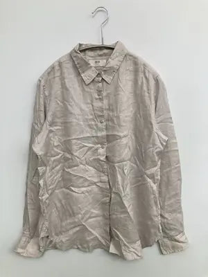 UNIQLO/ユニクロ/シャツ/ブラウス/トップス/グレー/L